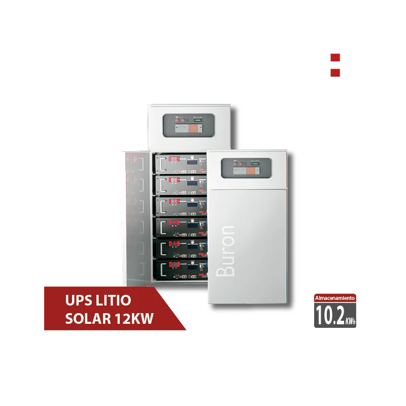 UPS Litio Solar 12 kW / 10,24 kWh