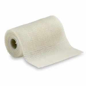 Venda Elástica Adhesiva 3M Scotchcast Plus 82004, Blanca, 10.16 cm x 3.65 m, 10/Caja