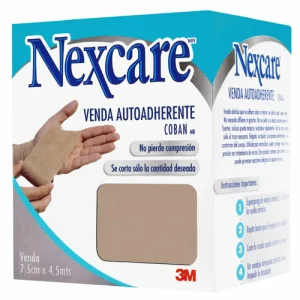 Venda Elástica Nexcare Coban, Beige, 7.5 cm x 4.5 cm
