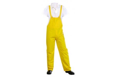 TRAJE AGUA JARDINERA PVC AMARILLO