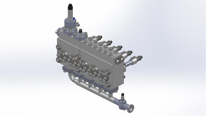 Homogenizer Compression Block