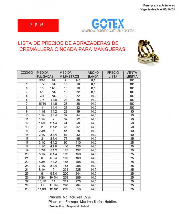 13-cremallera-cincada-bandas-desde-8-5-mm-a-14-mm-nacional