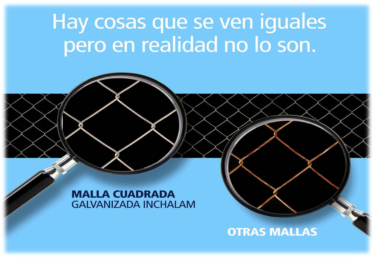 Comparativo Malla Cuadrada