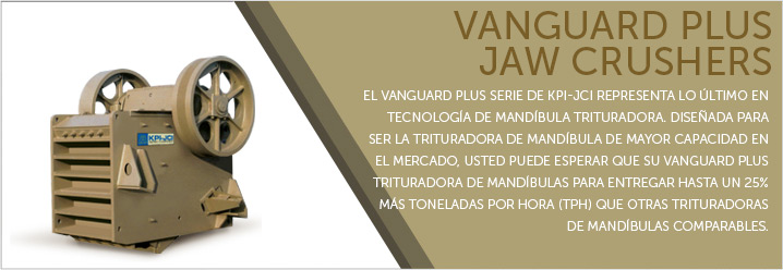 Vanguard Plus Jaw Crushers