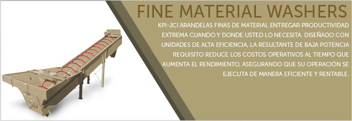 Fine Material Washers