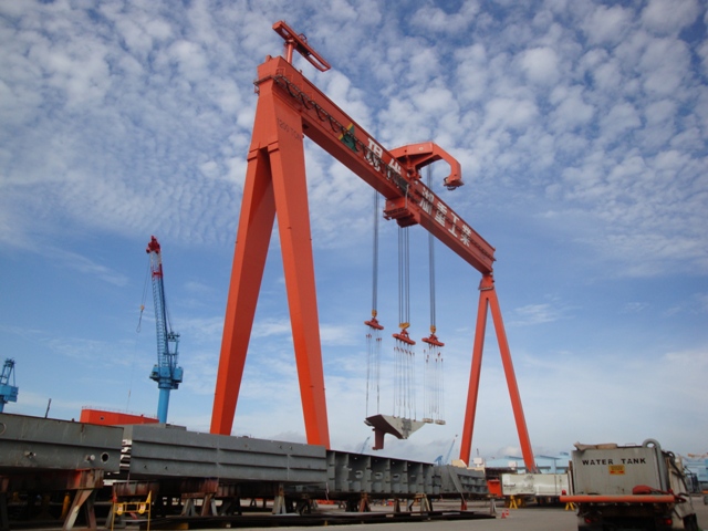 Shipyard Cranes Low 0