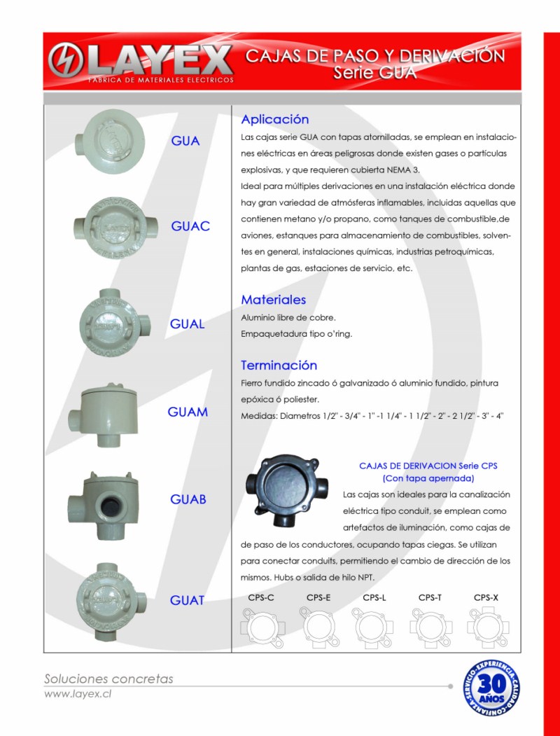 Cajas GUA /CPS