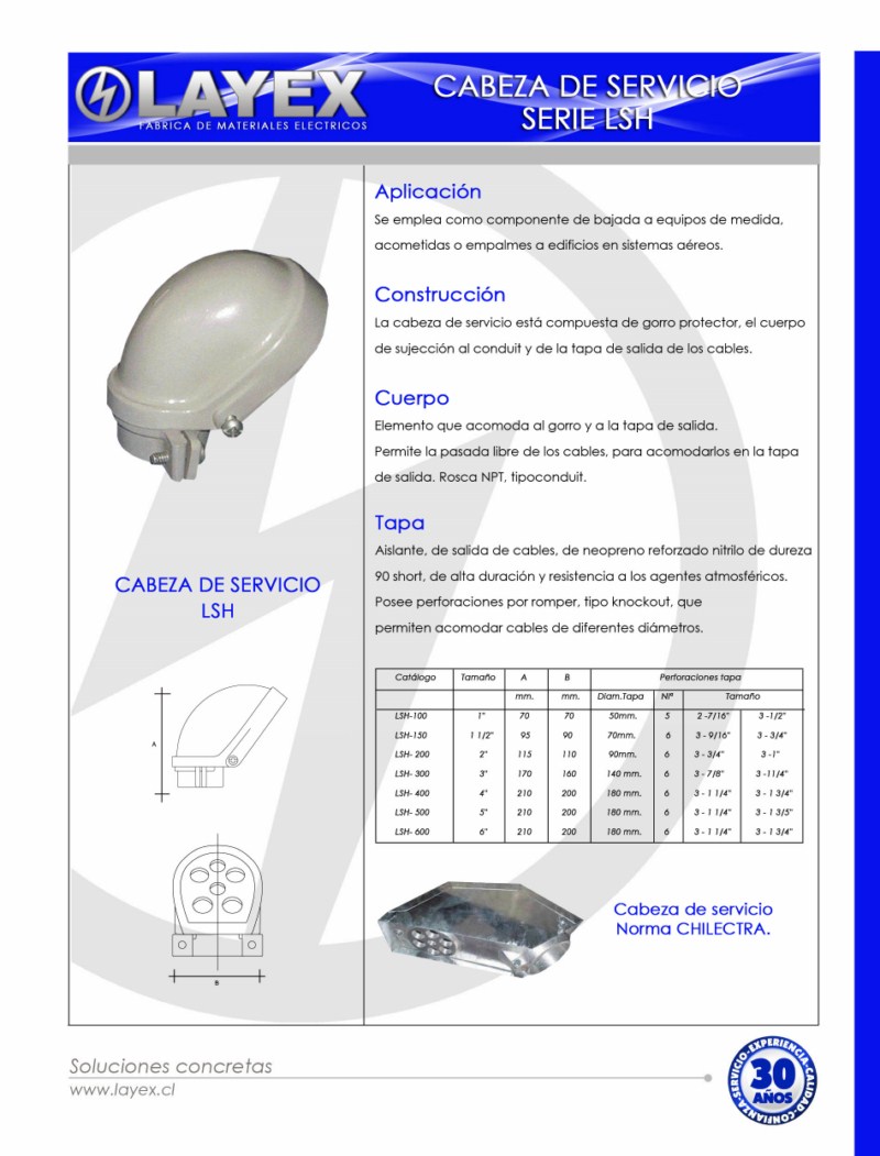 Cabeza Servicio LSH