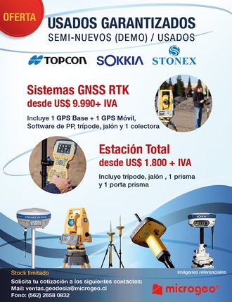 Oferta Equipos Semi-Nuevos (demo) / Usados