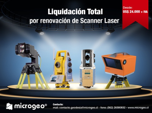 Liquidación Total De Scanner Laser