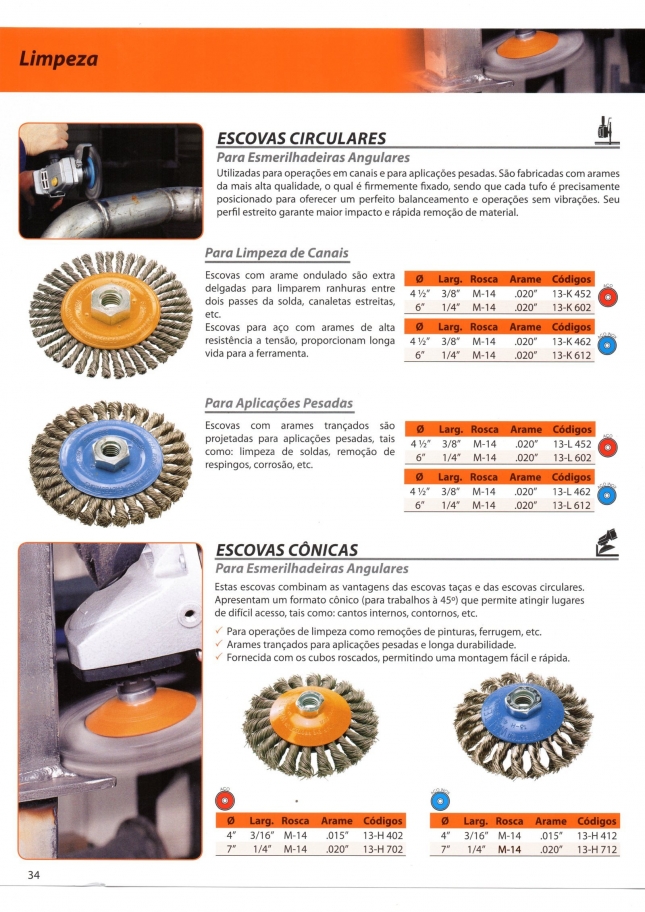 Escovas Circulares