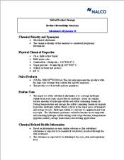 Product Stewardship Summary: Substituted Alkylamine #1