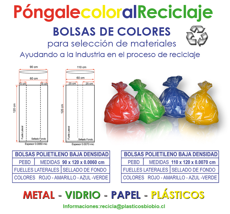 Bolsas Colores