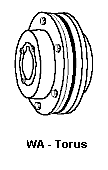 WA Type - Torus Elastomer Couplings