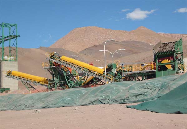 Lumina Copper Crushing Pilot Plant