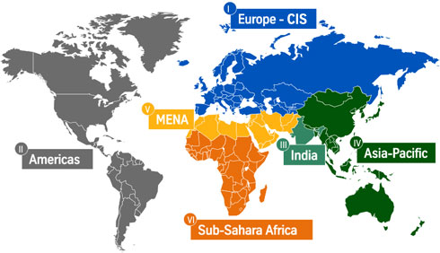 Regional Footprint