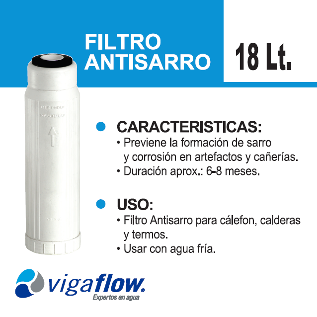 Hogar  Filtro Antisarro Para Calefont