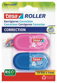 Tesa Mini Roller Correction EcoLogo