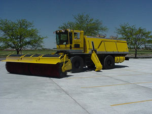 Runway Sweeper Brooms, Double Engine