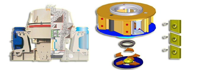 Peças Moinhos De Impacto