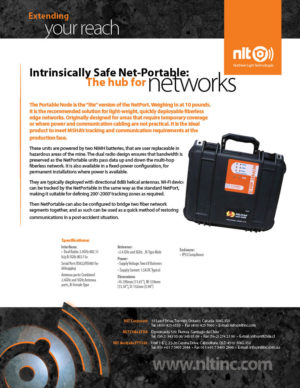 NetPortable IS Data Sheet