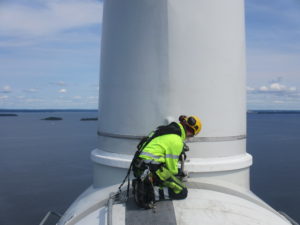Up-tower At Lake Vänern