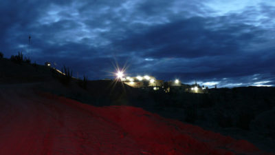 Zafranal Exploration Camp At Night