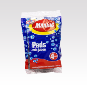 Pads Con Jabón X 4