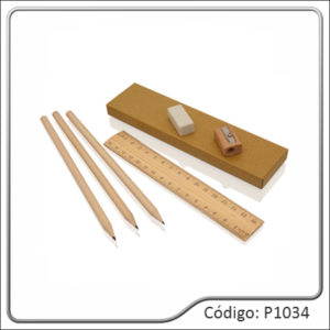 P1034 Set Ecologicos Lapices Grafito