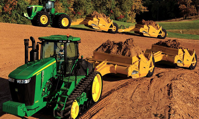 Скрепер John Deere