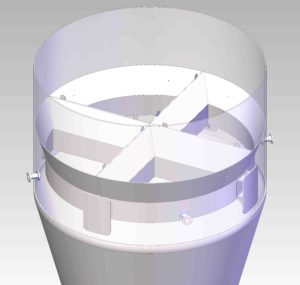 Jenike-purge-column-model