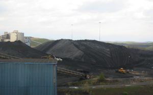 Coal-stockpile