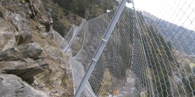 GBE-Barriere: Wirtschaftlichste Steinschlag-Barriere Dank Einfacher Installation