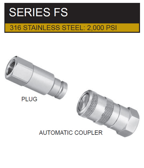 Double Shut-off-flush-face Series-FS TOMCO