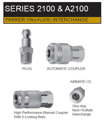 Single Shut-off Series-2100-A2100 TOMCO