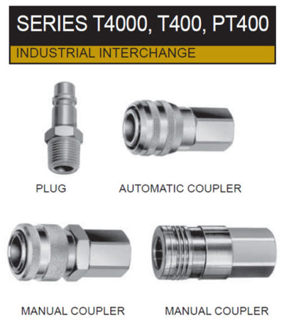 Single Shut-off Series-T4000-T400-PT400 TOMCO