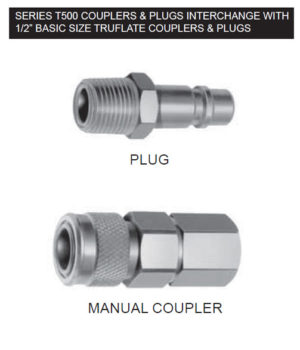 Single Shut-off Series-T500couplers TOMCO