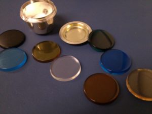 Lab Samples Glass Discs