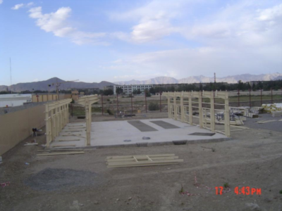 Edificios Prefabricados De Acero De Transporte, Alimentación Y De Bomberos – Kabul, Afganistán