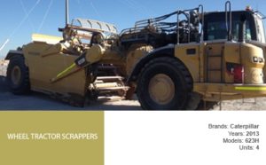 WHEEL TRACTOR SCRAPPERS