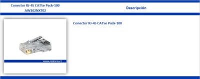 Rj45 CAT5e Grande