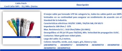 Todos Cables Grande CAT5e 15,2