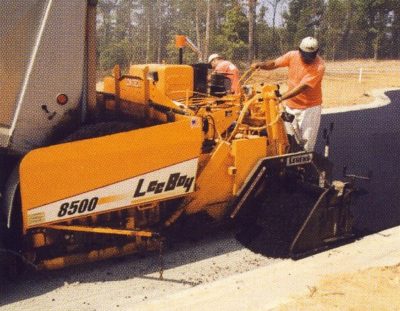 Pavimentadora Leeboy 8500