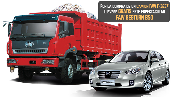 FAW F-3237 Tolva 6x4