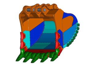 New EX8000 Bucket Design