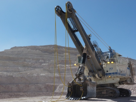 Monitoring Mine Shovel Hoist Cables