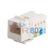 RJ45 Keystone Blanco Cat5e