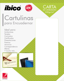 Cartulina Lino GBC Carta