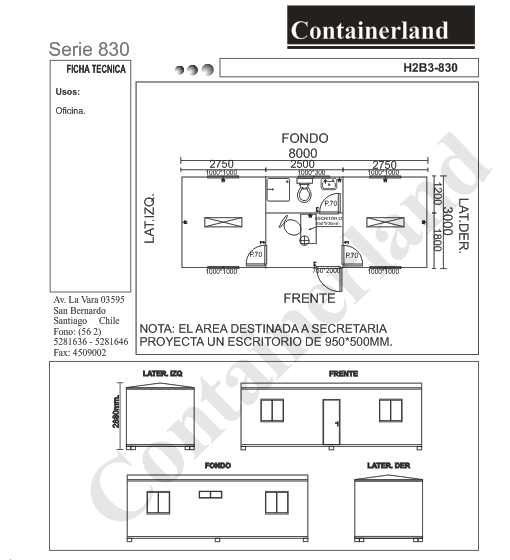 Serie 830-H2B3