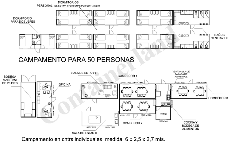 Campamento 50 Personas